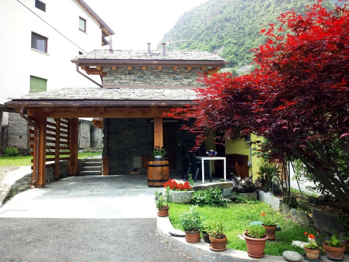 Вилла Acero Rosso Champdepraz Экстерьер фото